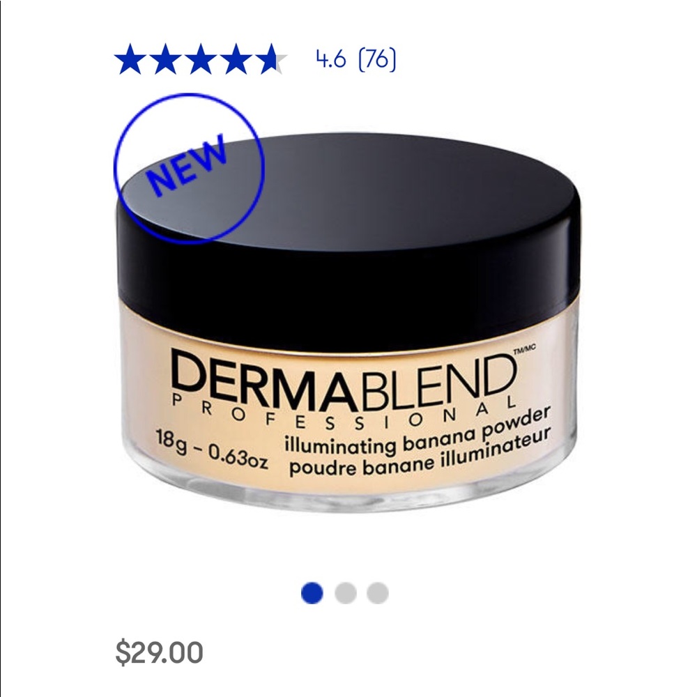 Dermablend Illuminating Banana Setting Powder